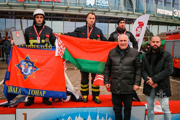 Пожарный из Ивановской области вошел в тройку лучших на международных соревнованиях в Санкт-Петербурге